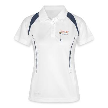 Parachuting - Women's Polo breathable - white/navy - Front