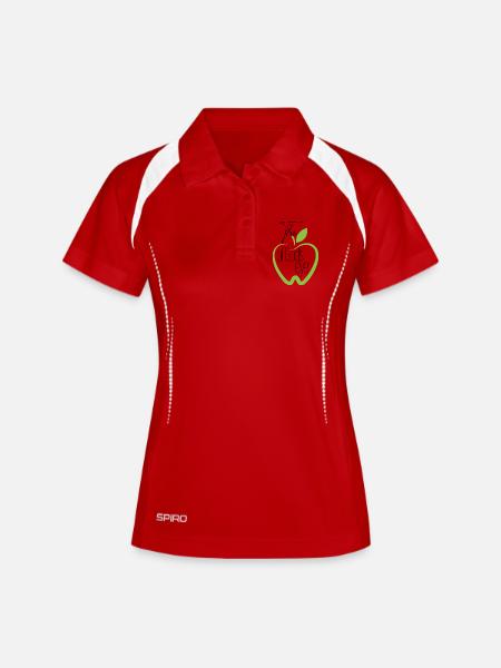 The Apple Of God's Eye - Women's Polo breathable - white/navy