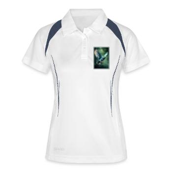 Pigeons Pigeon - Women's Polo breathable - white/navy - Front