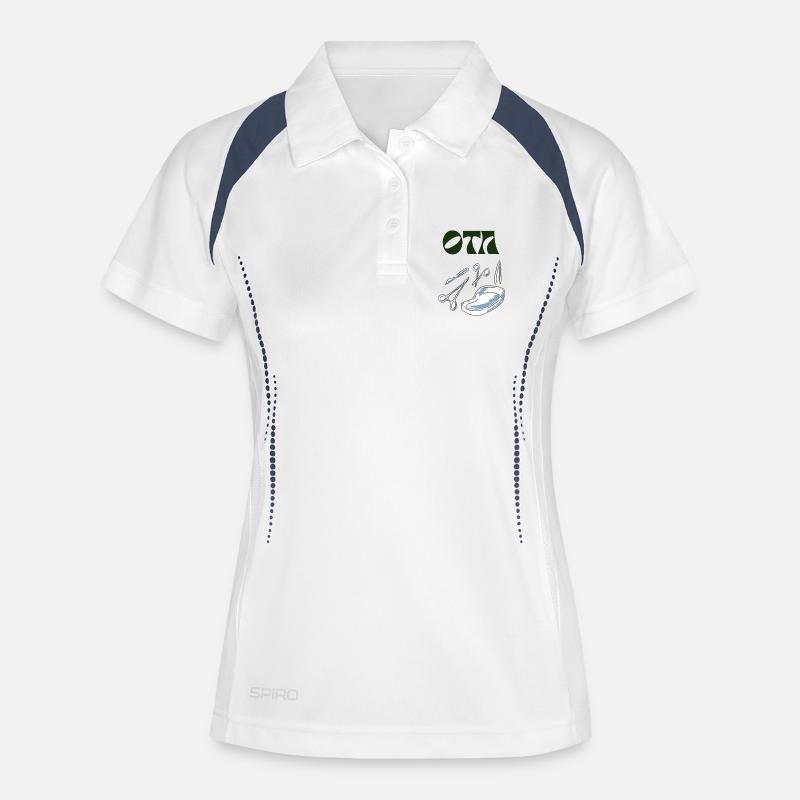 Surgical Assistance Logo - Women's Polo breathable - white/navy