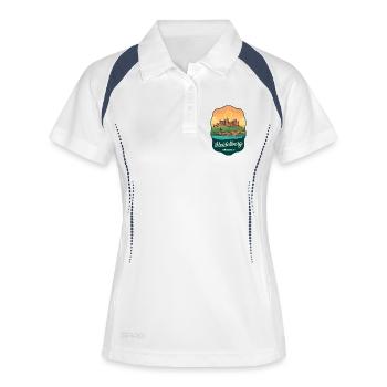 Heidelberg Castle Vintage Travel Badge - Women's Polo breathable - white/navy - Front