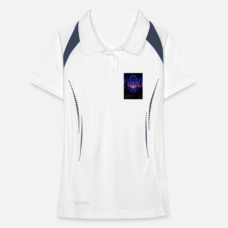 VOID//VISION – Pixel Void Dreams Frauen Polo atmungsaktiv