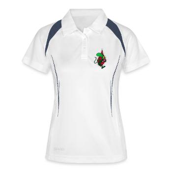 Alien alien monster - Women's Polo breathable - white/navy - Front