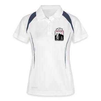 Zebra Unicorn - Women's Polo breathable - white/navy - Front