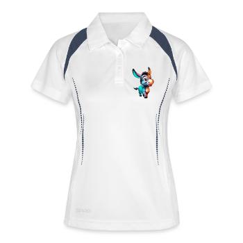 Donkey donkey pacifier mule - Women's Polo breathable - white/navy - Front