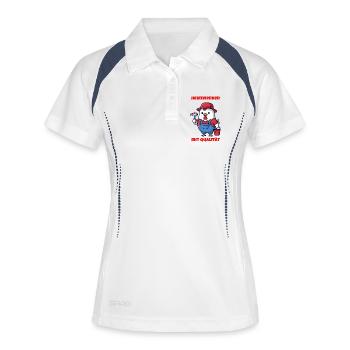 Home Improvement with Quality - Funny Chicken - Women's Polo breathable - white/navy - Front