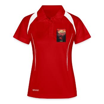Experience Tropical Gem Luang Prabang in Laos - Women's Polo breathable - white/navy - Front