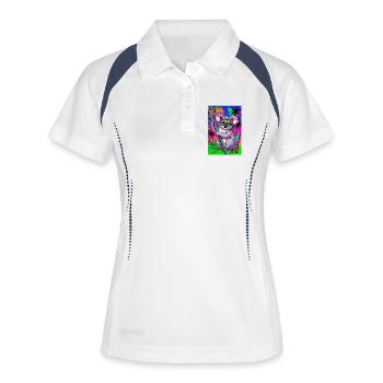 Koala - Women's Polo breathable - white/navy - Front