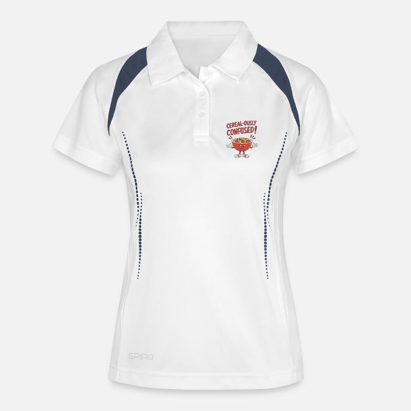 Cereal-ously Confused - Women's Polo breathable - white/navy