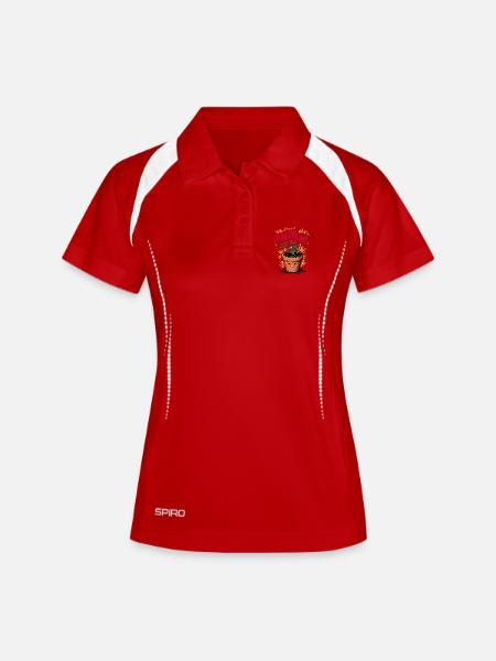 Garden Apology - Women's Polo breathable - white/navy