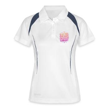 Electric Dreams - Reves Electriques - Women's Polo breathable - white/navy - Front