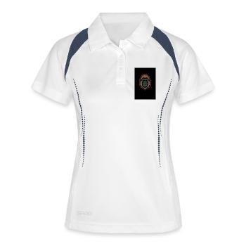 RayPay Apex - Women's Polo breathable - white/navy - Front