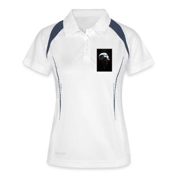 MAD-MND: Reality Fails - Women's Polo breathable - white/navy - Front