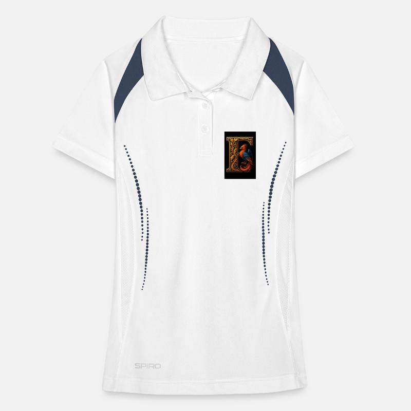 F – Magic Ornament with Phoenix Women's Polo breathable