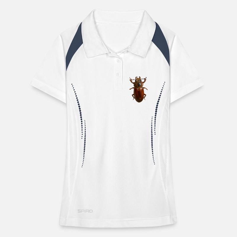 Bronze Bug Crest Women's Polo breathable