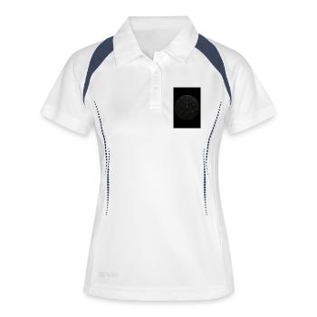 Ordo Ab Chao - Ego Sum Lex - Women's Polo breathable - white/navy - Front