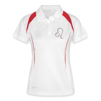 Leo Zodiac - Women's Polo breathable - white/navy - Front
