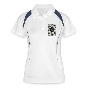 Midnight Herd Portrait - Women's Polo breathable - white/navy - Front