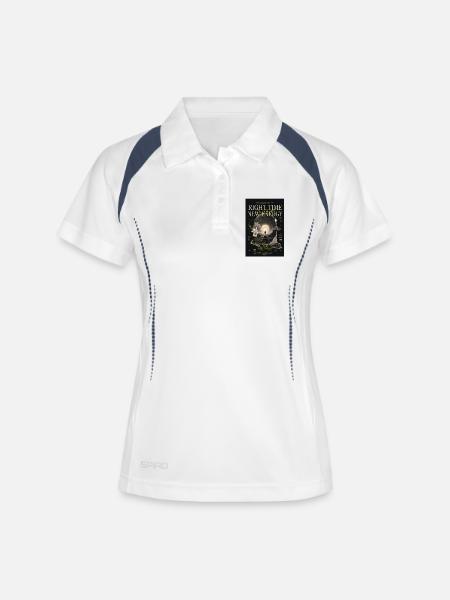 Right Time New Energy - Women's Polo breathable - white/navy