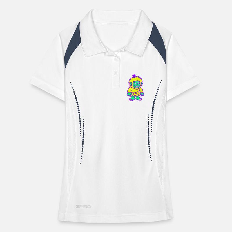 Kerlchen mit Hut Frauen Polo atmungsaktiv
