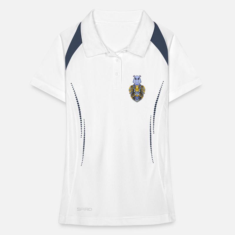 Ritter Nilpferd cool Frauen Polo atmungsaktiv