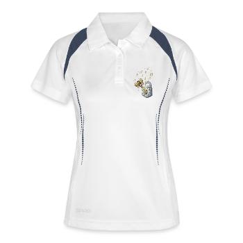 Golden Key and Music Fairy Tale - Women's Polo breathable - white/navy - Front