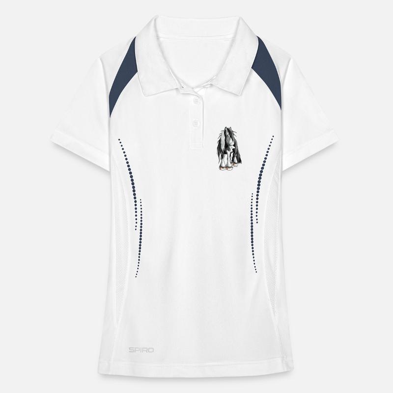 Fescher Irish Tinker Frauen Polo atmungsaktiv