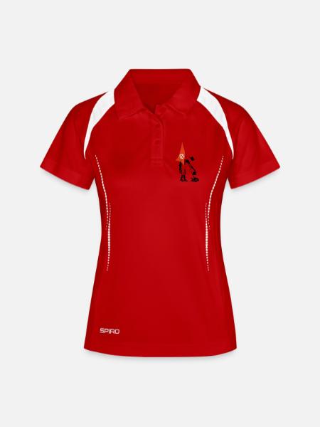 Flag Flag Anarchy - Punk Rebellion - Women's Polo breathable - white/navy