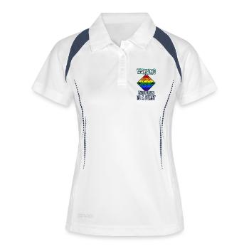 Warning This Person Is A Furry - Women's Polo breathable - white/navy - Front