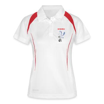 Rotten world - Women's Polo breathable - white/navy - Front