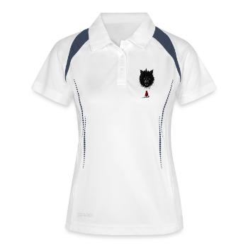 The Tale of the Dark Woods - Women's Polo breathable - white/navy - Front