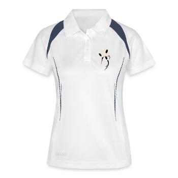 Dance of Shadows - Women's Polo breathable - white/navy - Front