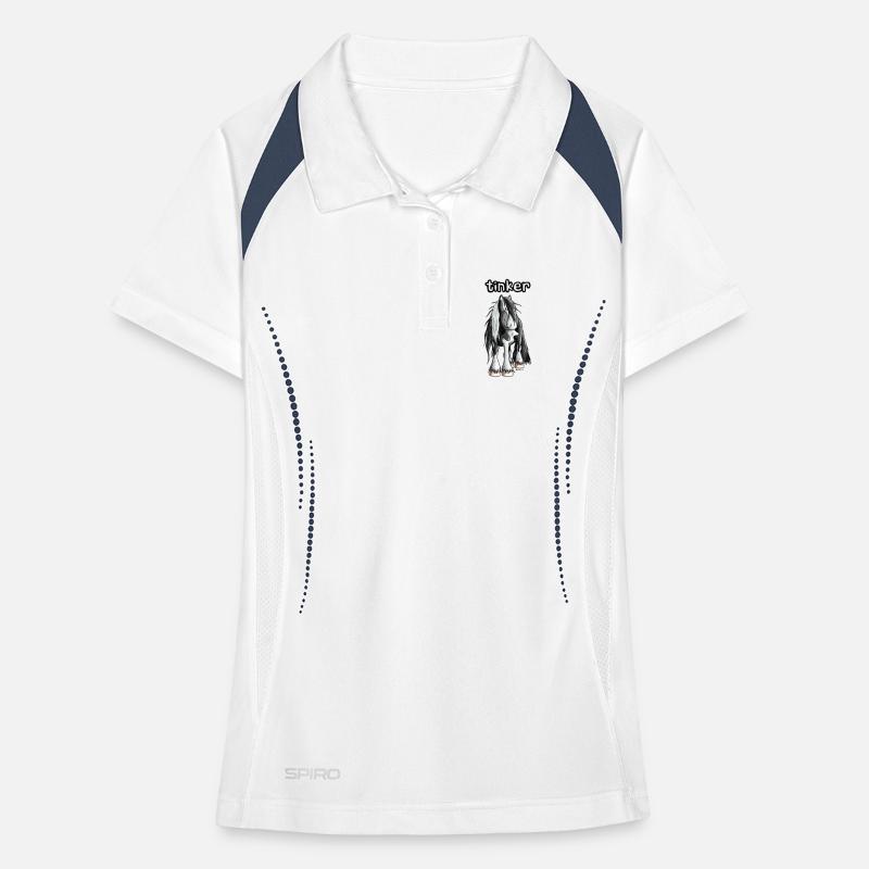 Witziger Irish Tinker Frauen Polo atmungsaktiv