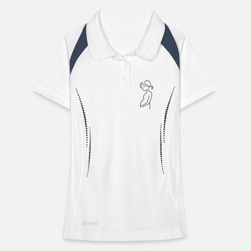 enceinte Polo respirant Femme