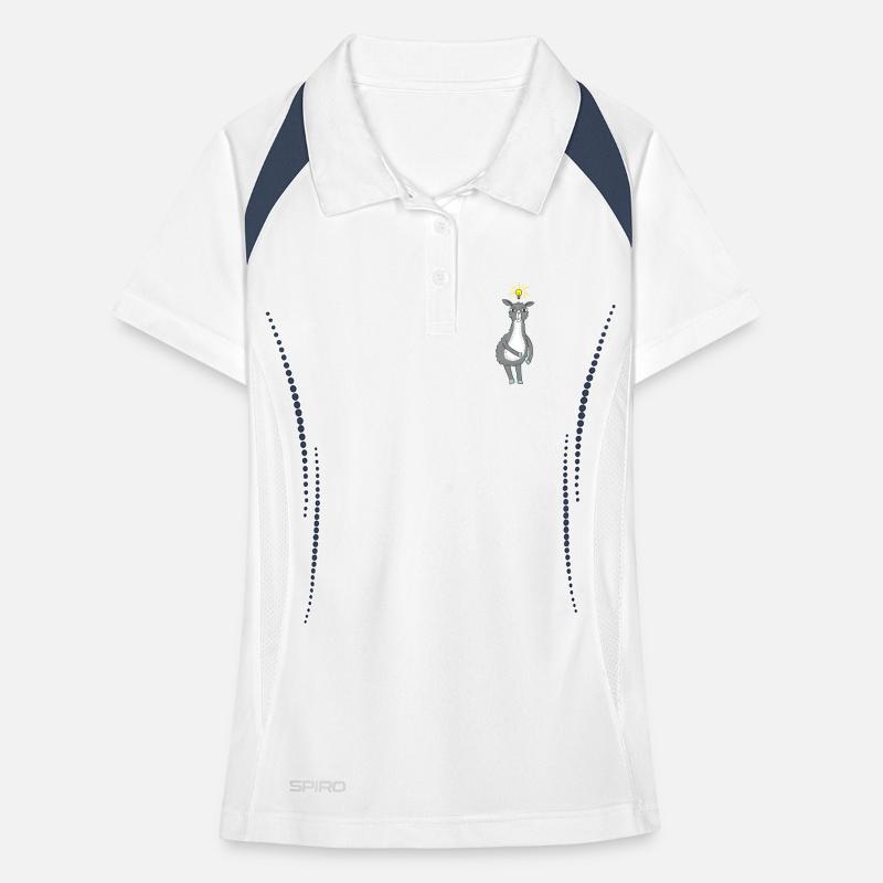 Lama a une idée Polo respirant Femme