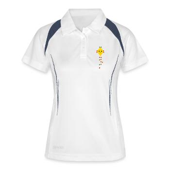 Dragon colorful autumn - Women's Polo breathable - white/navy - Front