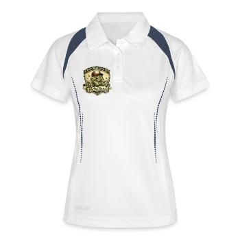 Insigne Big Ranch 420 - Polo respirant Femme - blanc/marine - Devant