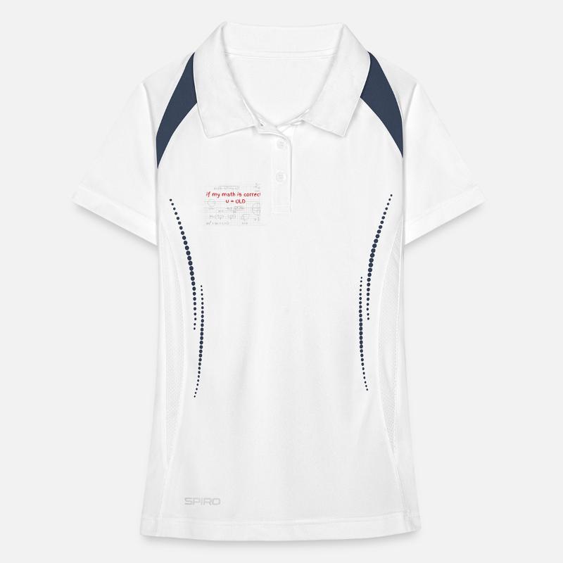 Birthday gift for math fans Women's Polo breathable