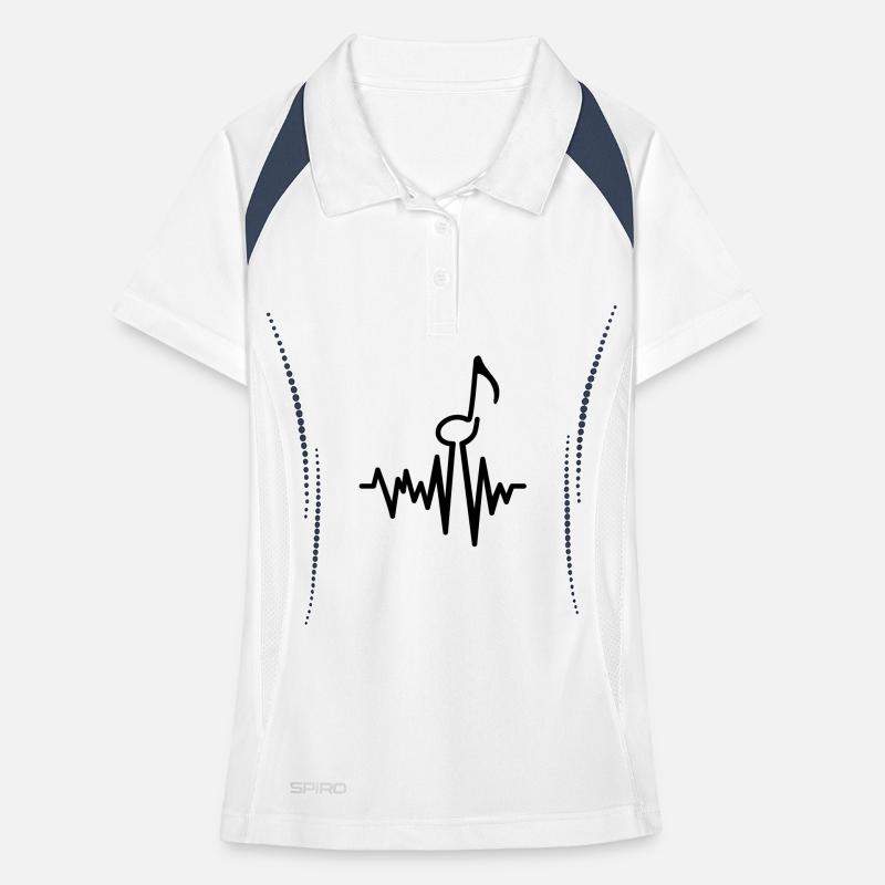 music Women's Polo breathable