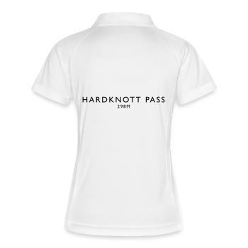 Hardknock Pass Hill Climb - Women's Polo breathable - white/navy - Back