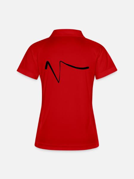 Square Root - Women's Polo breathable - white/navy