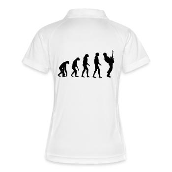 Guitar Player Evolution - Polo respirant Femme - blanc/marine - Dos