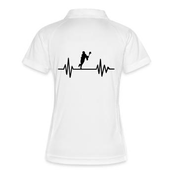 Lacrosse - Polo respirant Femme - blanc/marine - Dos