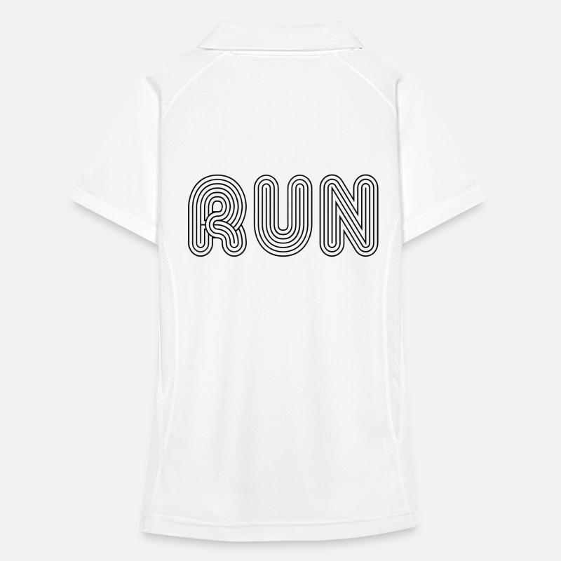 Retro Run Women's Polo breathable