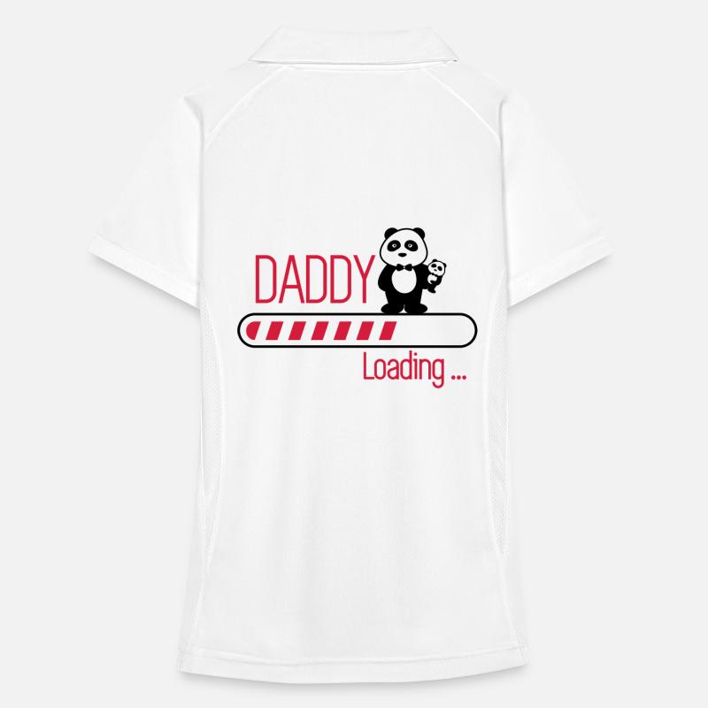 Daddy loading - Papa en cours Polo respirant Femme