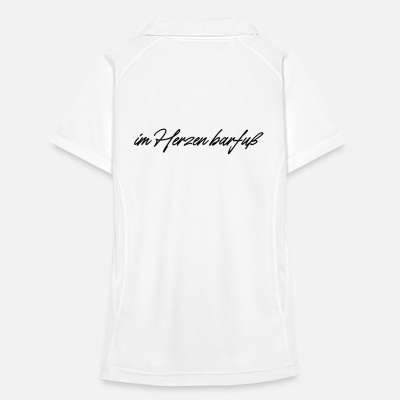 barefoot at heart Women's Polo breathable