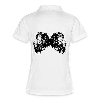 Lions - Women's Polo breathable - white/navy - Back