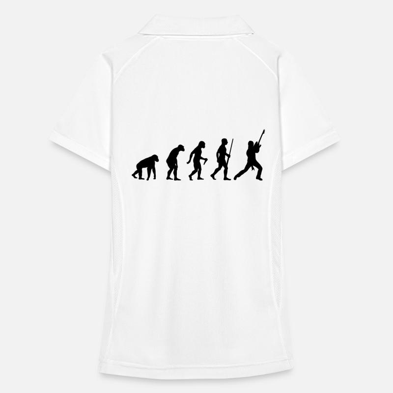 Évolution de l'électroguitare Polo respirant Femme