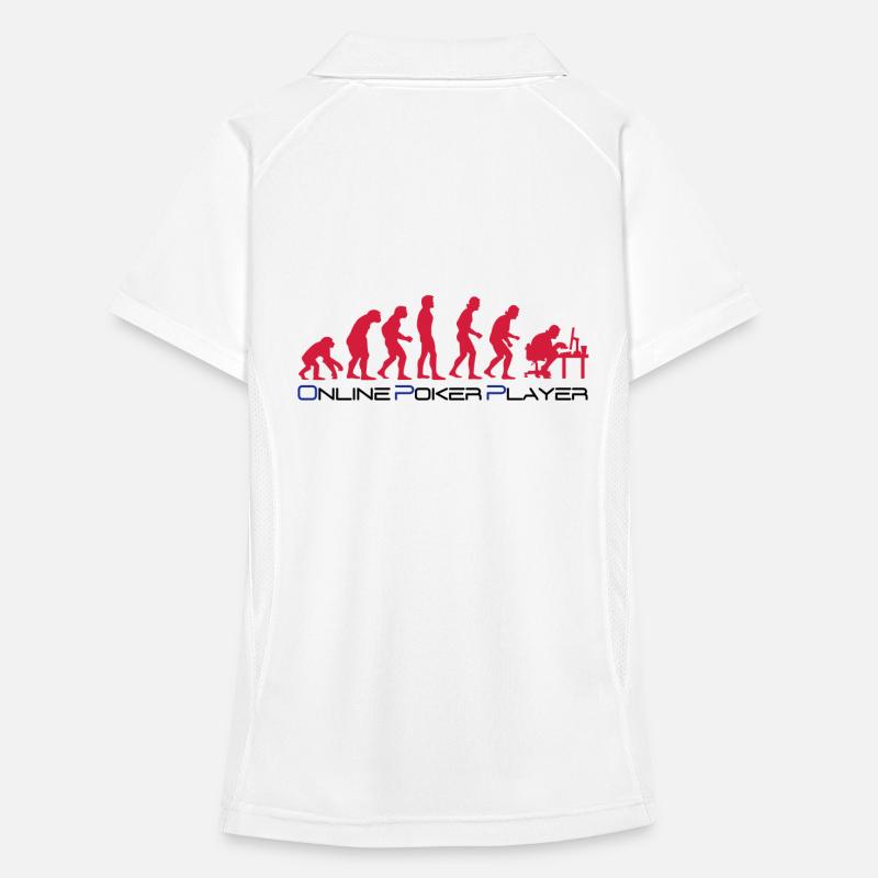 poker_evolution Polo respirant Femme