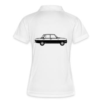 Wartburg 353 - Polo respirant Femme - blanc/marine - Dos